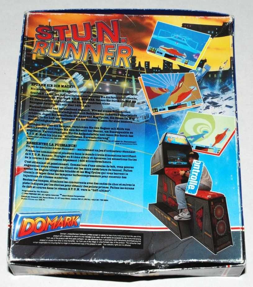S.T.U.N. Runner - gra na amigę, zabytek