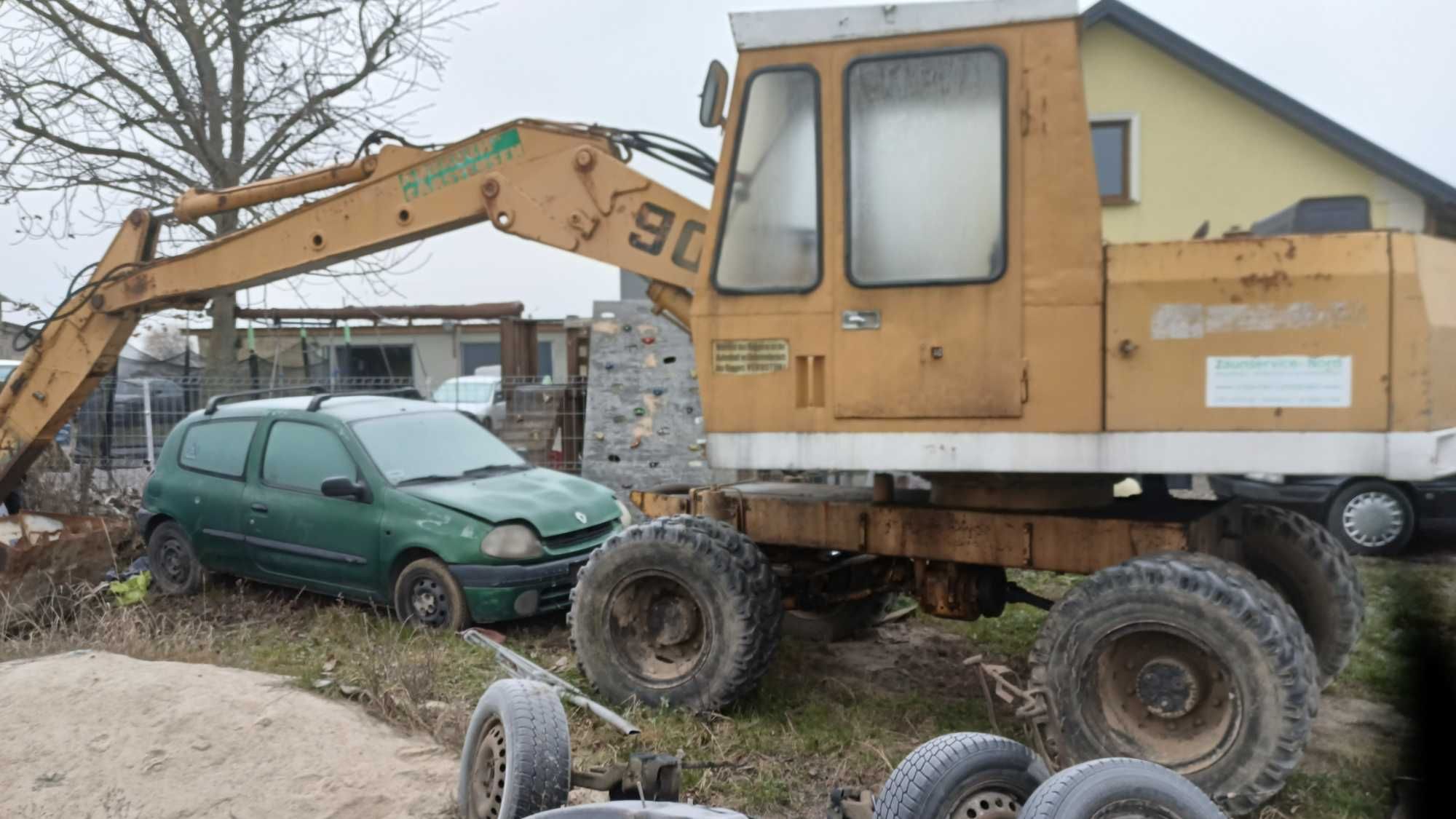 Koparka kołowa liebherr a901 dwie łyżki