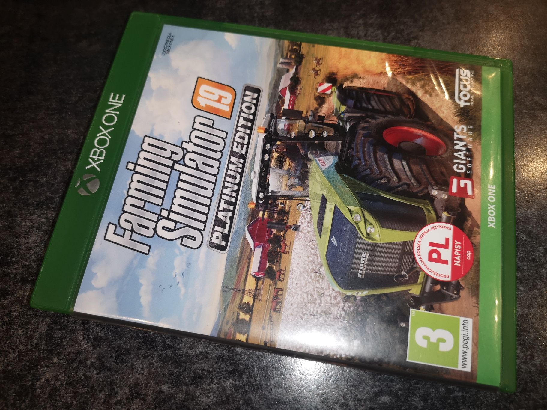 Farming Simulator 19 PLATINUM Edition XBOX ONE (możliwość wymiany)