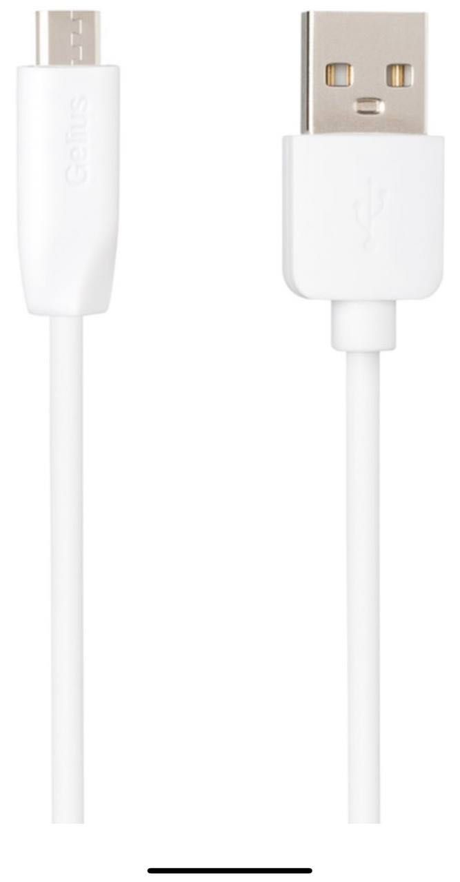 Кабель Gelius GPUC115 MicroUSB 1м белый