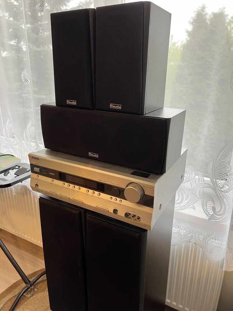 Amplituner HT-R508 plus głośniki HCS9920