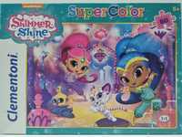 Puzzle Clementoni Shimmer i Shine 60 el. SuperColor 26969 + gratis