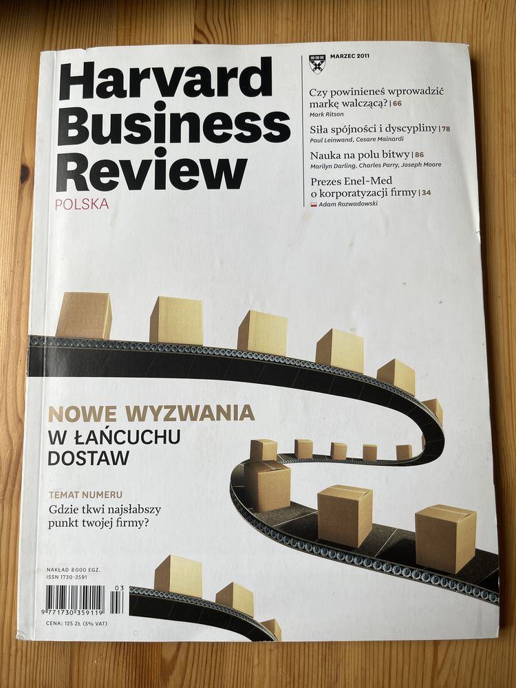 Magazyn Harvard Business Review Polska 4 szt