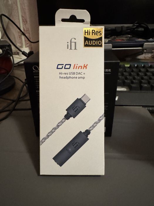 ЦАП та підсилювач iFi GO link Black