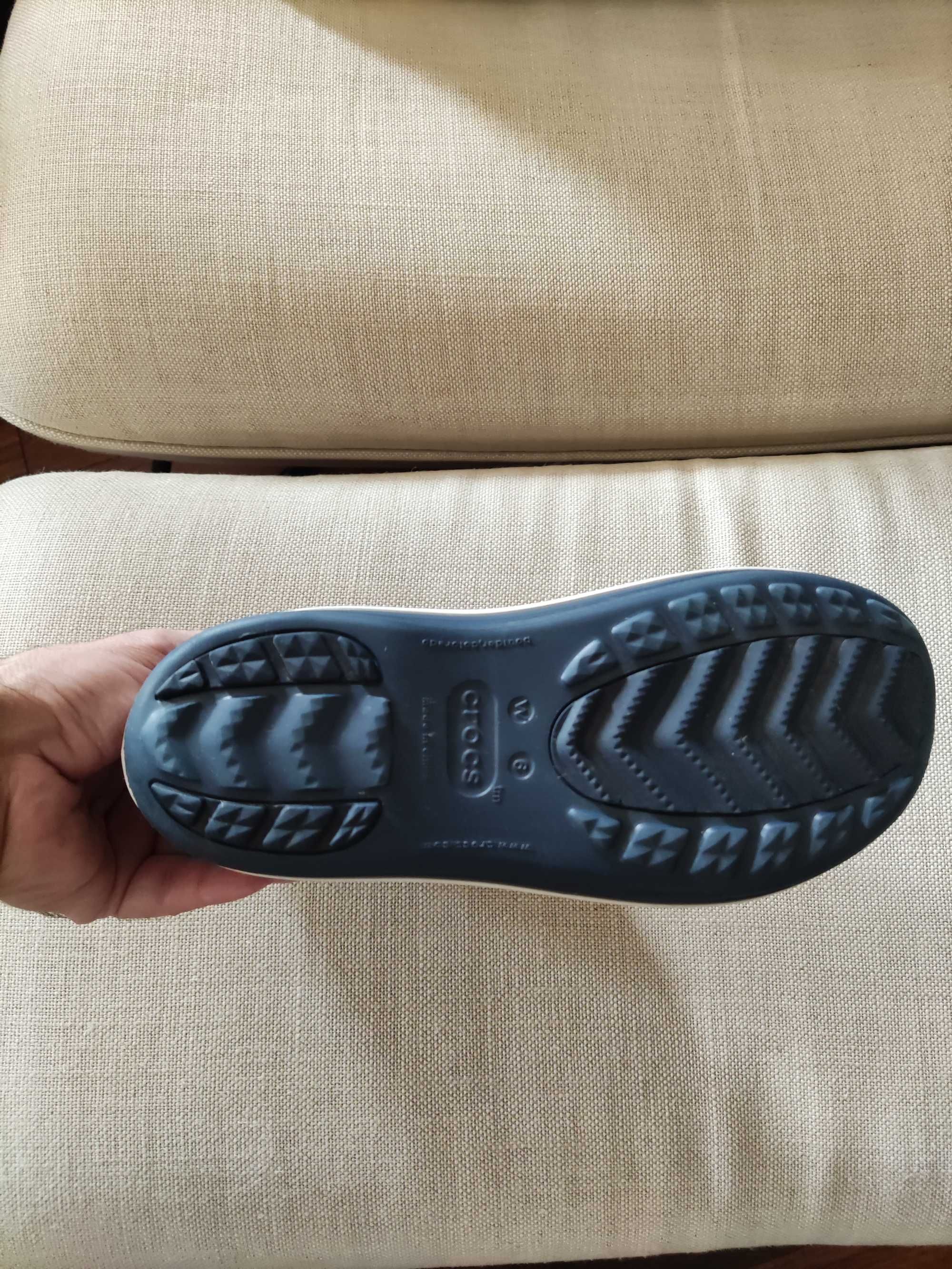 Galochas Crocs w6 36/37 Azuis Escuras