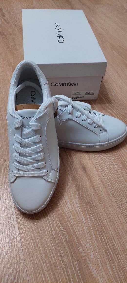 Кеди білі Calvin Klein