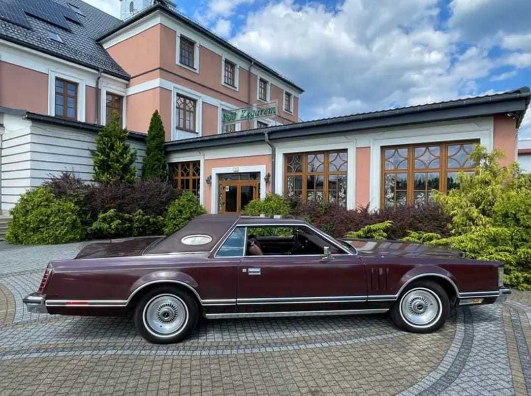 Auto do ślubu lub na imprezę - Klasyczny Lincoln Continental 77