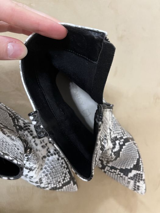 Botki/kowbojki skóra węża AZAREY rozmiar 38