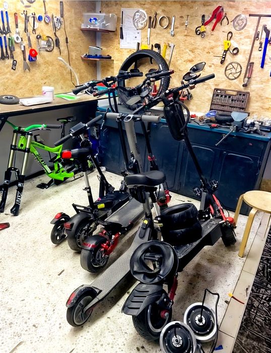 Ремонт электросамокатов, моноколес, ситикоко, сигвеев, зарядных Экофло