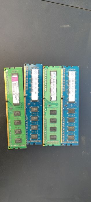 Memória RAM 4x2g ram
