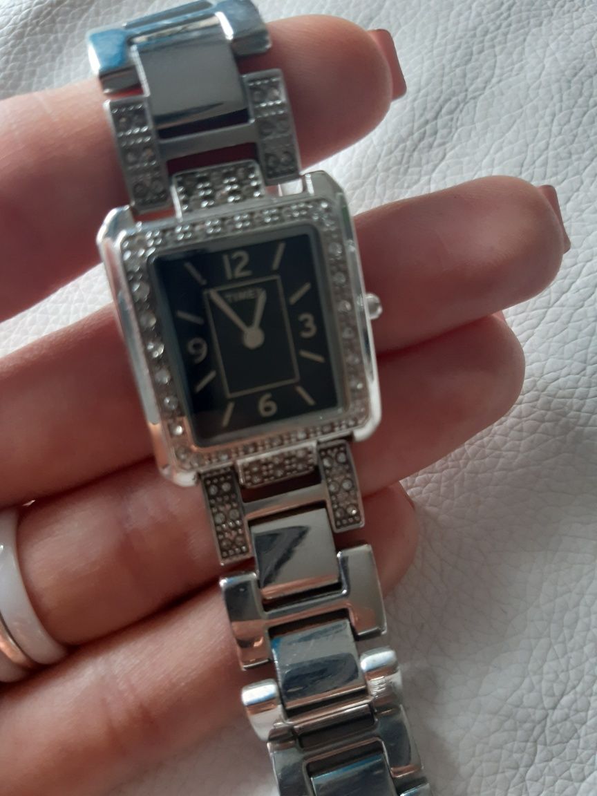 Zegarek srebrny TIMEX