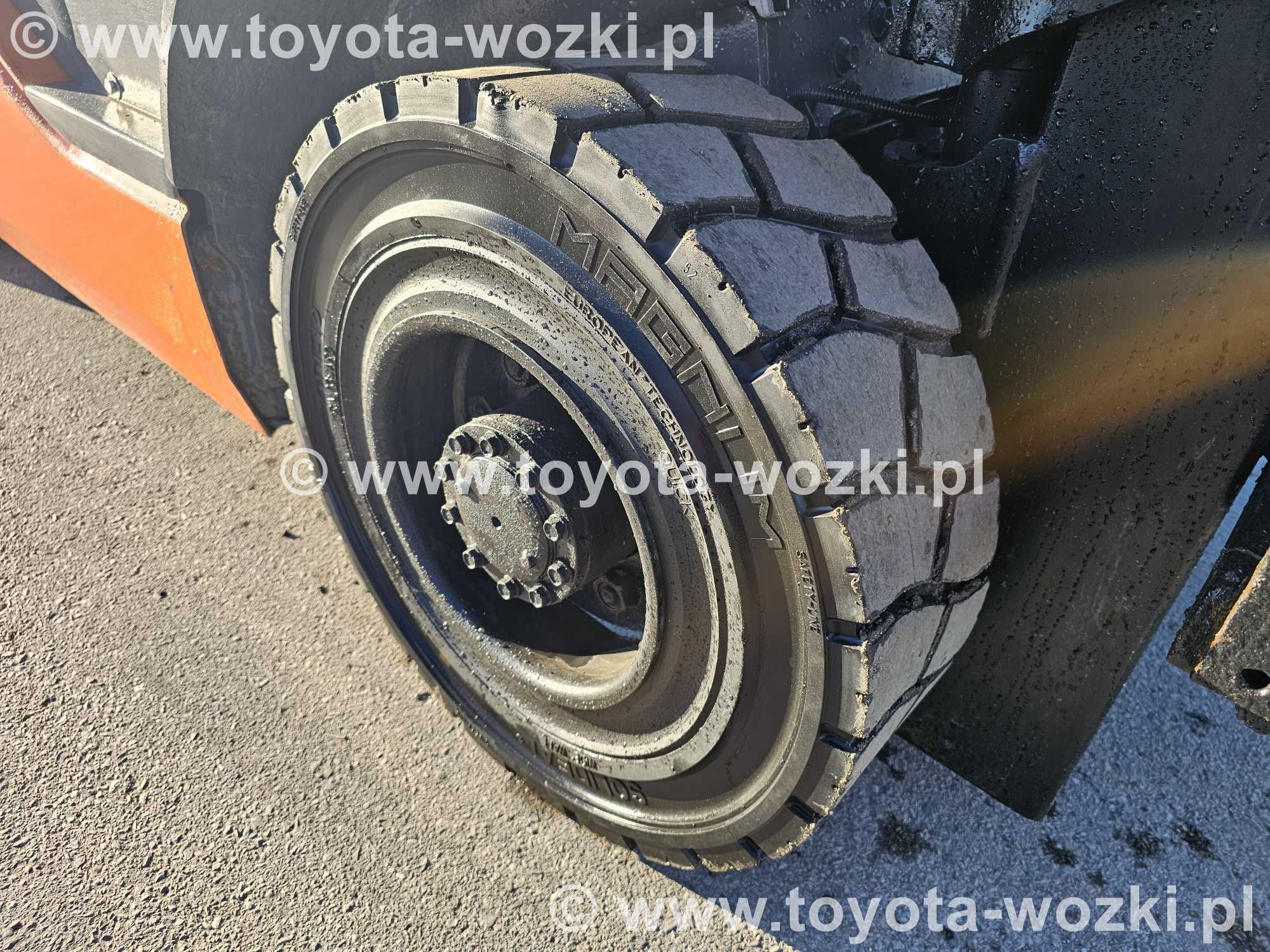 Wózek widłowy TOYOTA 8FDF25 KABINA 2500 kg, TOYOTA 8FD25 widlak Linde