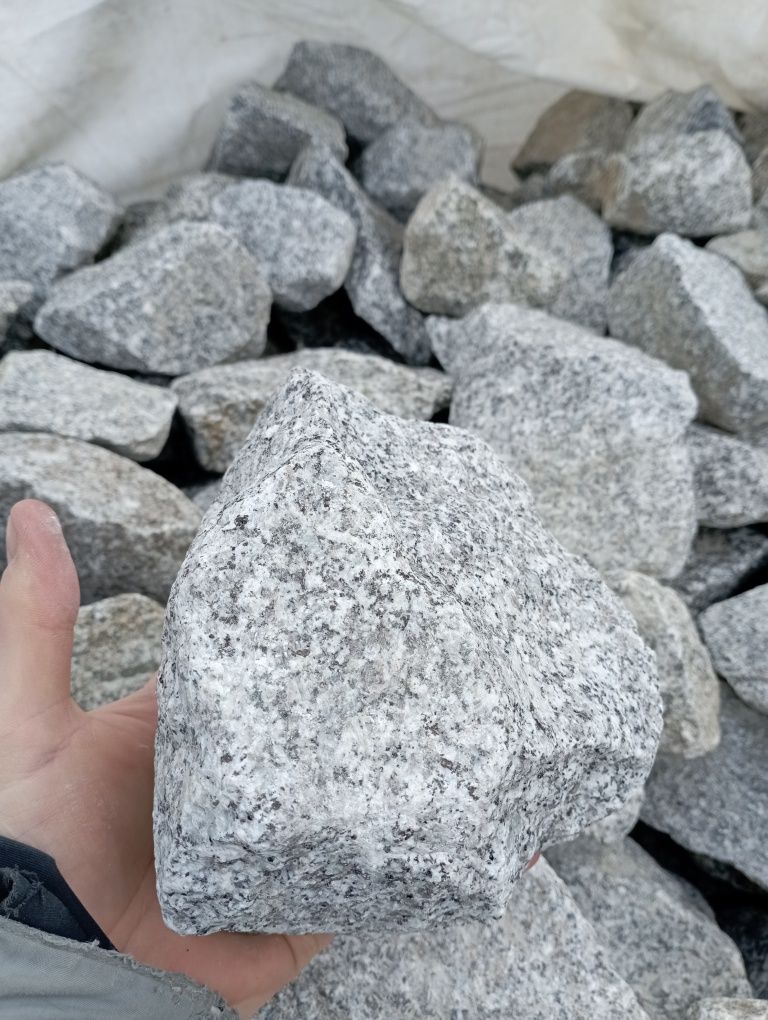 Łupek Granitowy Gabion Kamień ozdobny