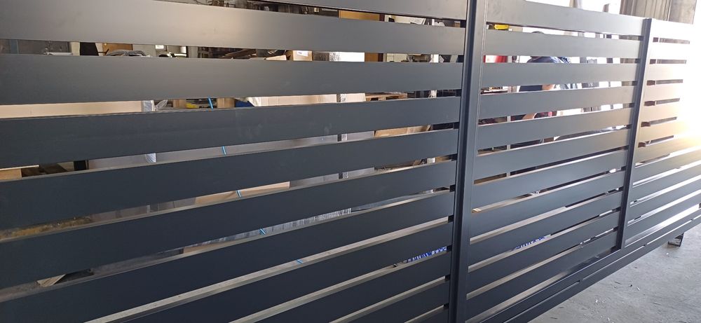 Brama przesuwna 4m , aluminium profil