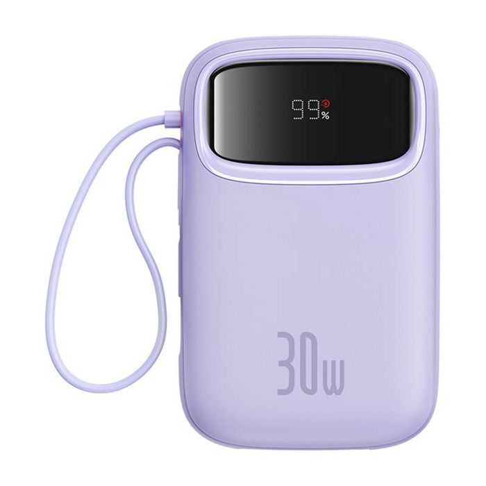 Powerbank Baseus Qpow 2 10000Mah 30W 2Xusb-C Fioletowy