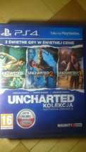 Kolekcja  Uncharted  TRZY GRY  ps4 playstation 4 tomb raider