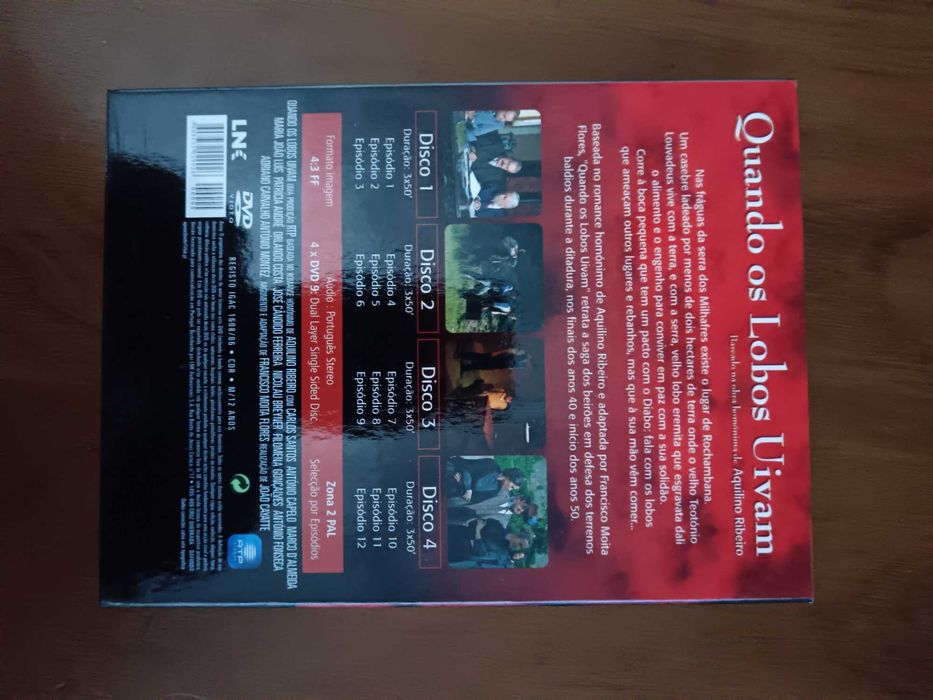 filme dvd original - quando os lobos uivam