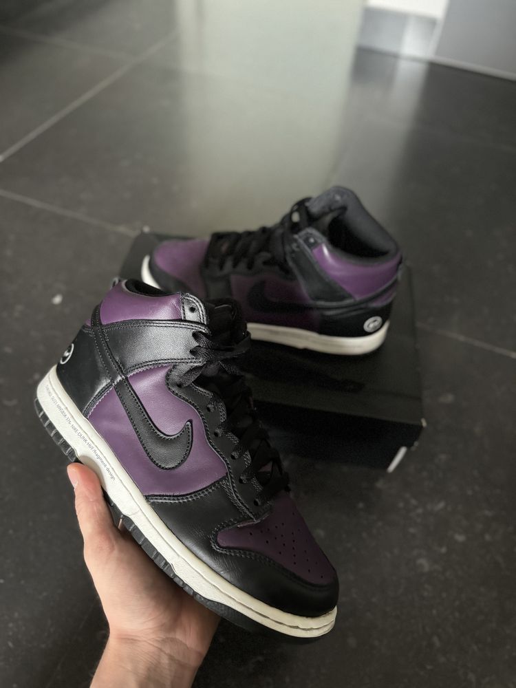 Nike dunk high x fragment