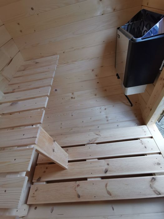 Sauna ogrodowa + piec Elektryczny 1.5 m x 2,2m Raty Leasing