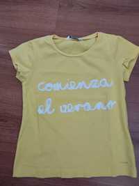 T-shirt amarela de mna da Mayoral