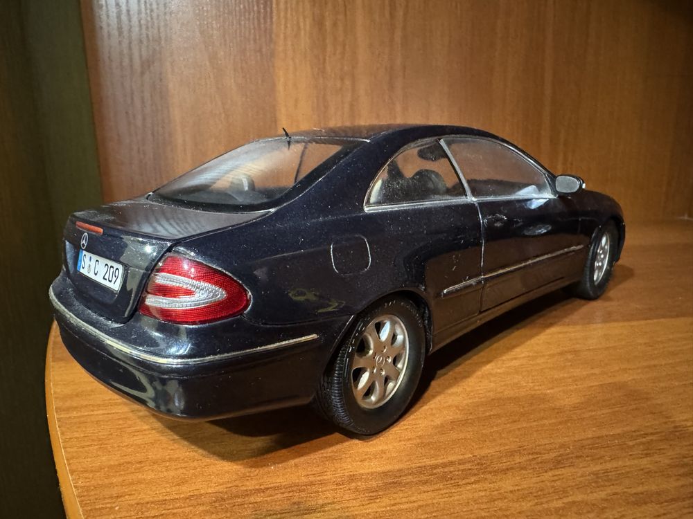 Модель авто Mercedes CLK, Coupe, Kyosho, 1:18