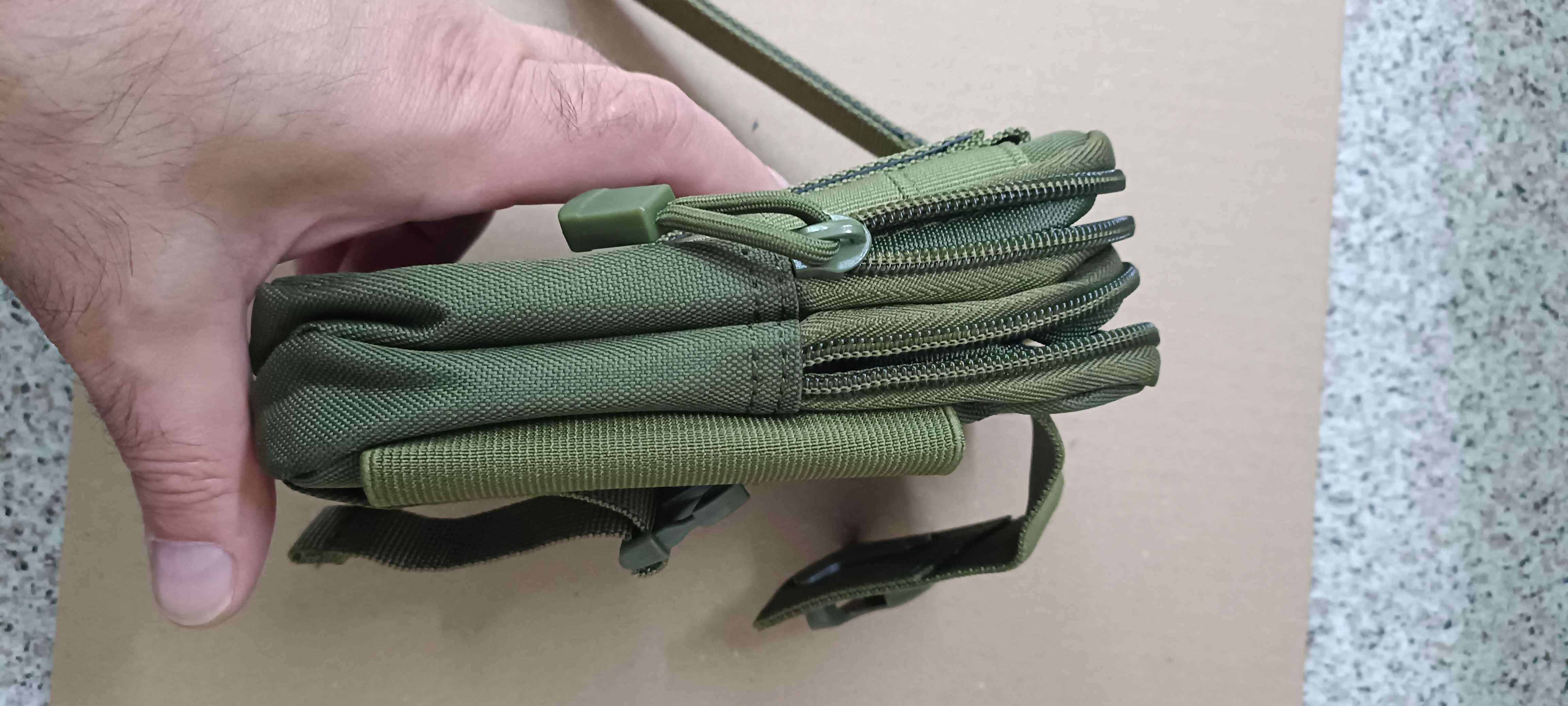 Torba na pas, Etui Molle, zielony