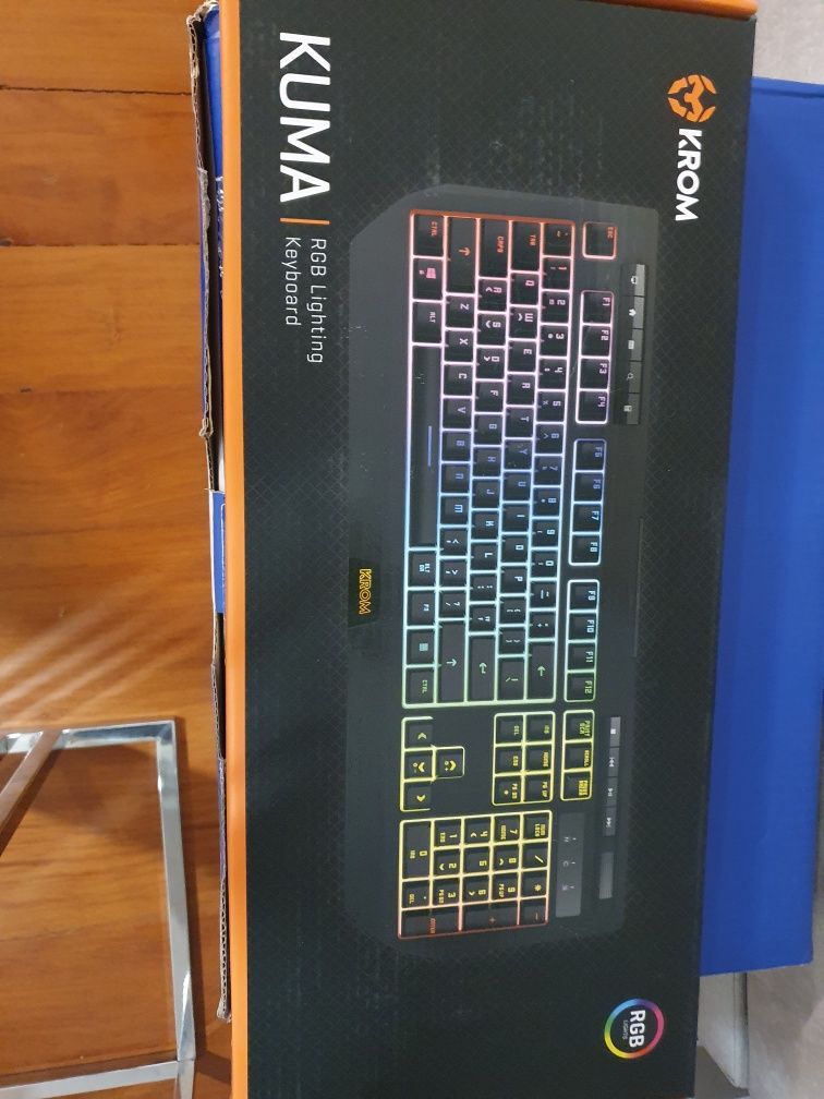 Teclado kuma novo