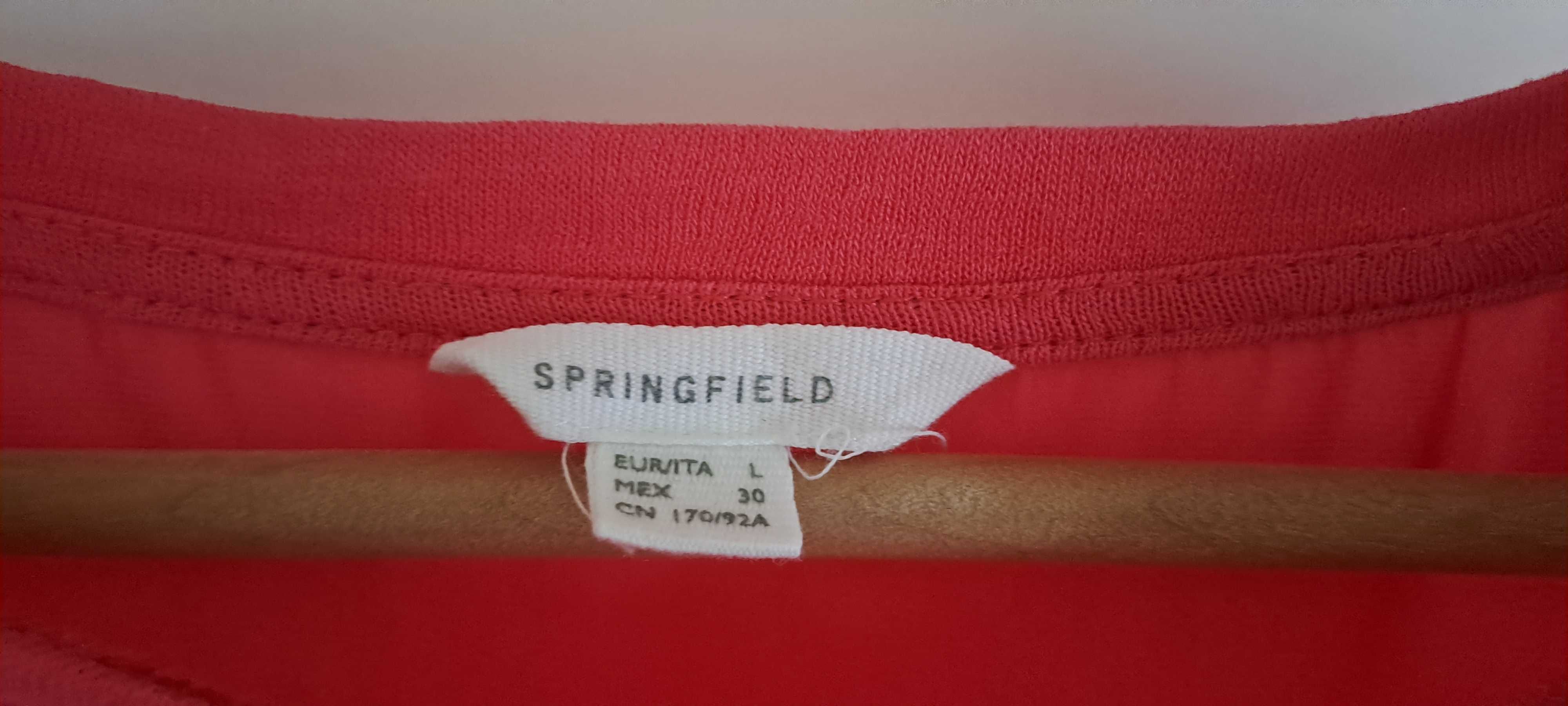 Blusa Vermelha Springfield: Tam L