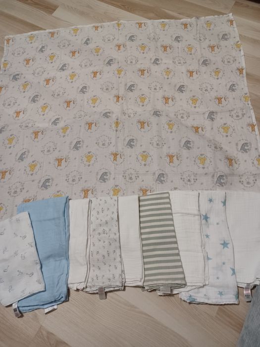 Pieluchy tetrowe 10 sztuk.