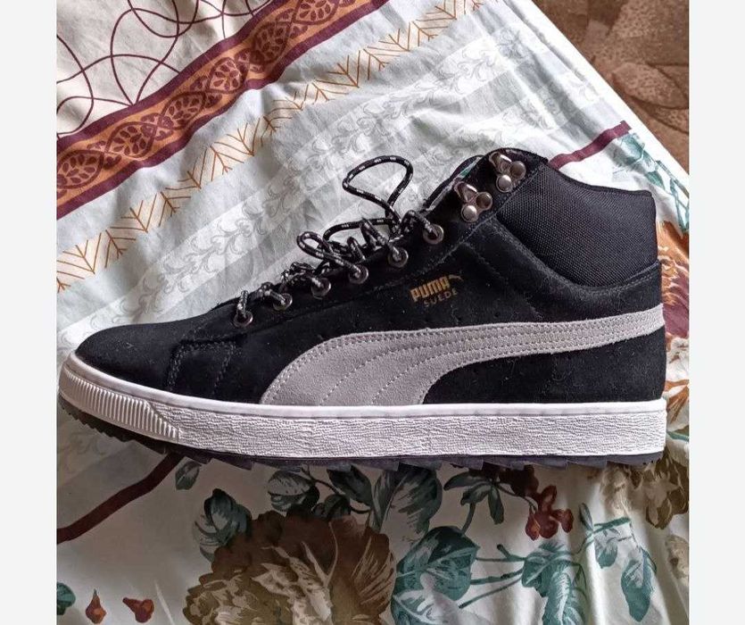 Теплі кросівки замшеві Puma