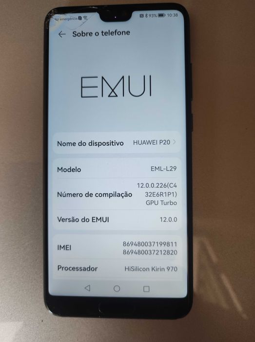 Huawei P20_4GB/128GB_desbloqueado