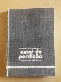 Livro Amor de Perdição, de Camilo Castelo Branco