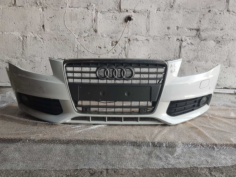 AUDI A4 B8 S-LINE  Zderzak Przedni Spryskiwacze Kompletny 4 PDC
