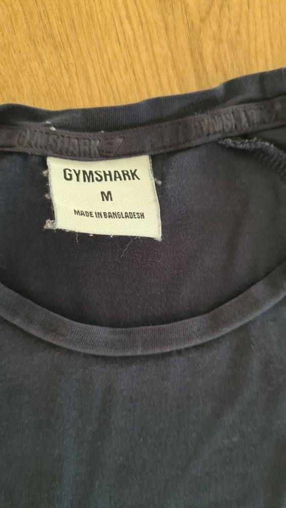 T-shirt Tee Koszulka Gymshark. Granatowa. Rozmiar M. Drip Drill Swag S