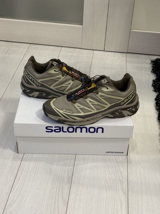 Salomon XT-6 Gore-Tex Vintage Khaki Brow