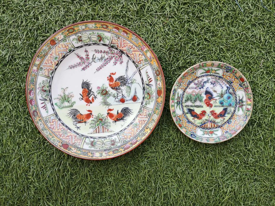 Conjunto de pratos chineses