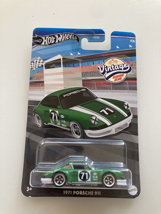 1971 Porsche 911 Vintage Racing Club 5/6 Hot Wheels Stan Perfekcyjny