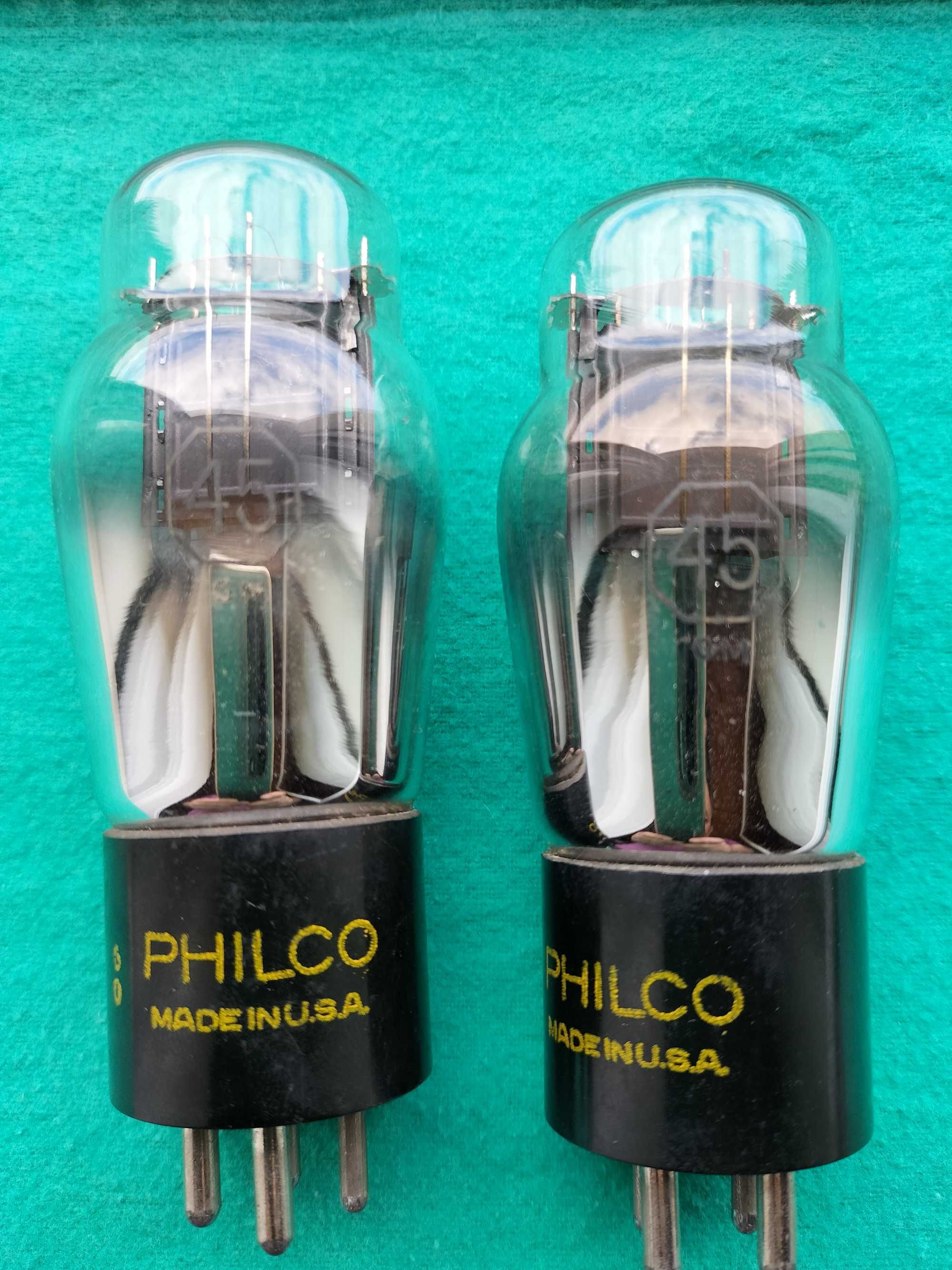 Tube PHILCO 45 - testadas Metrix 310D
