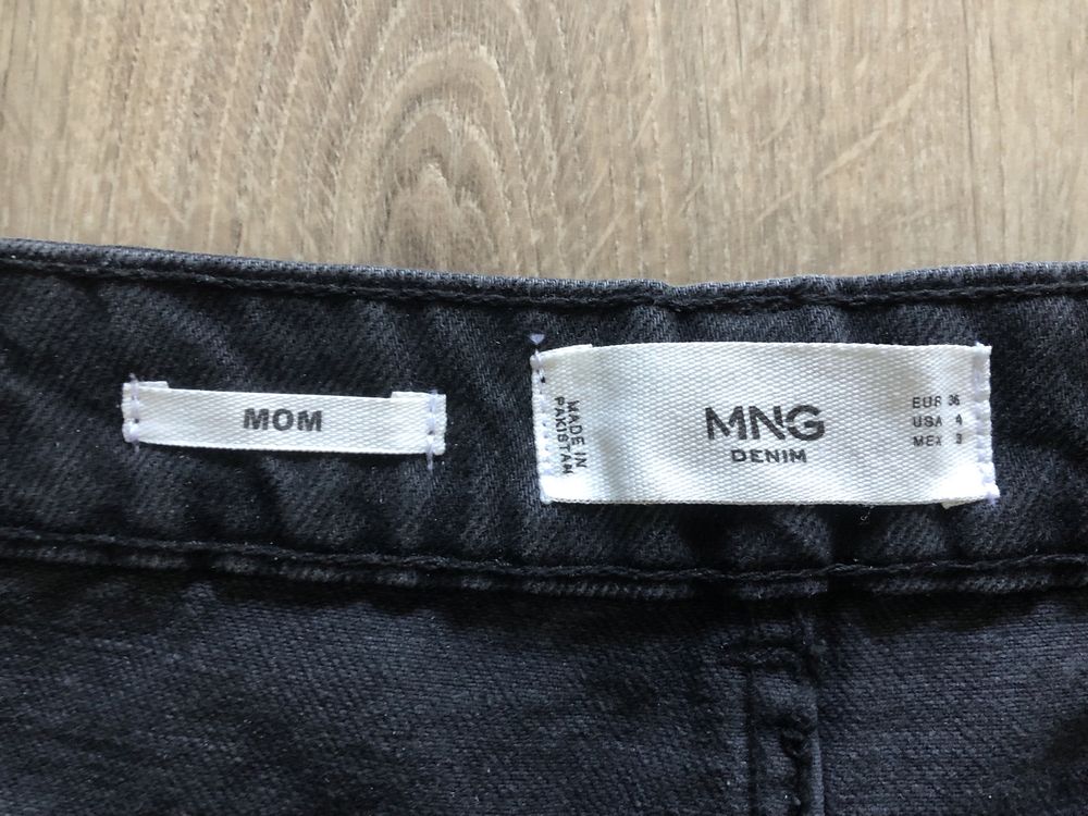 Szorty Jeans MANGO Mom fit Rozmiar 36