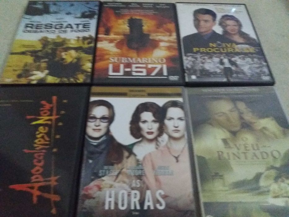 Vários filmes de DVD