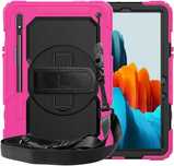 Pancerne Etui z Podstawką do Samsung Galaxy Tab S8 X700/S7 T870 Różowe