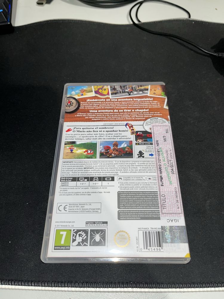 Super Mario Odyssey - Nintendo Switch