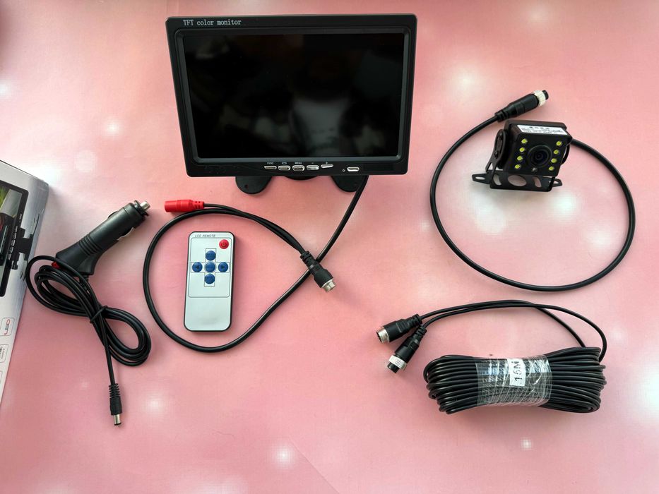 AHD монитор с камерой на грузовик (15 метров)