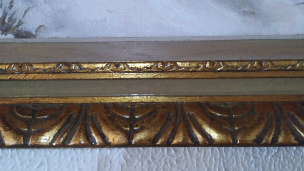 Quadro antigo pintado a óleo