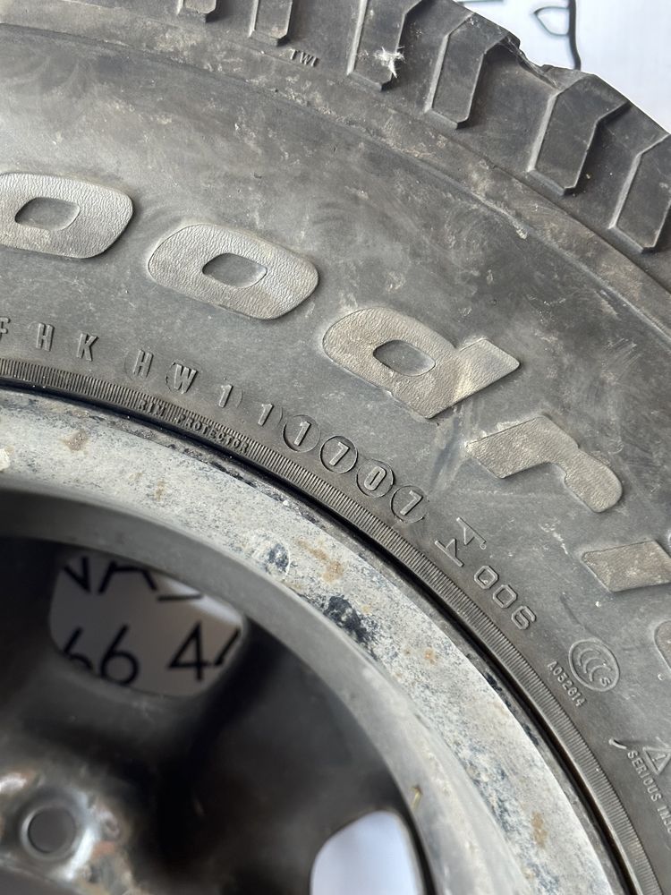 Колеса в зборі 235/75 R15 BFGoodrich,диски 6х139.7 R15