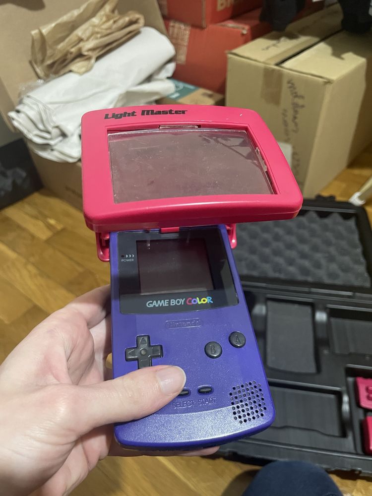 Gameboy Color c/ Caixa e Acessórios