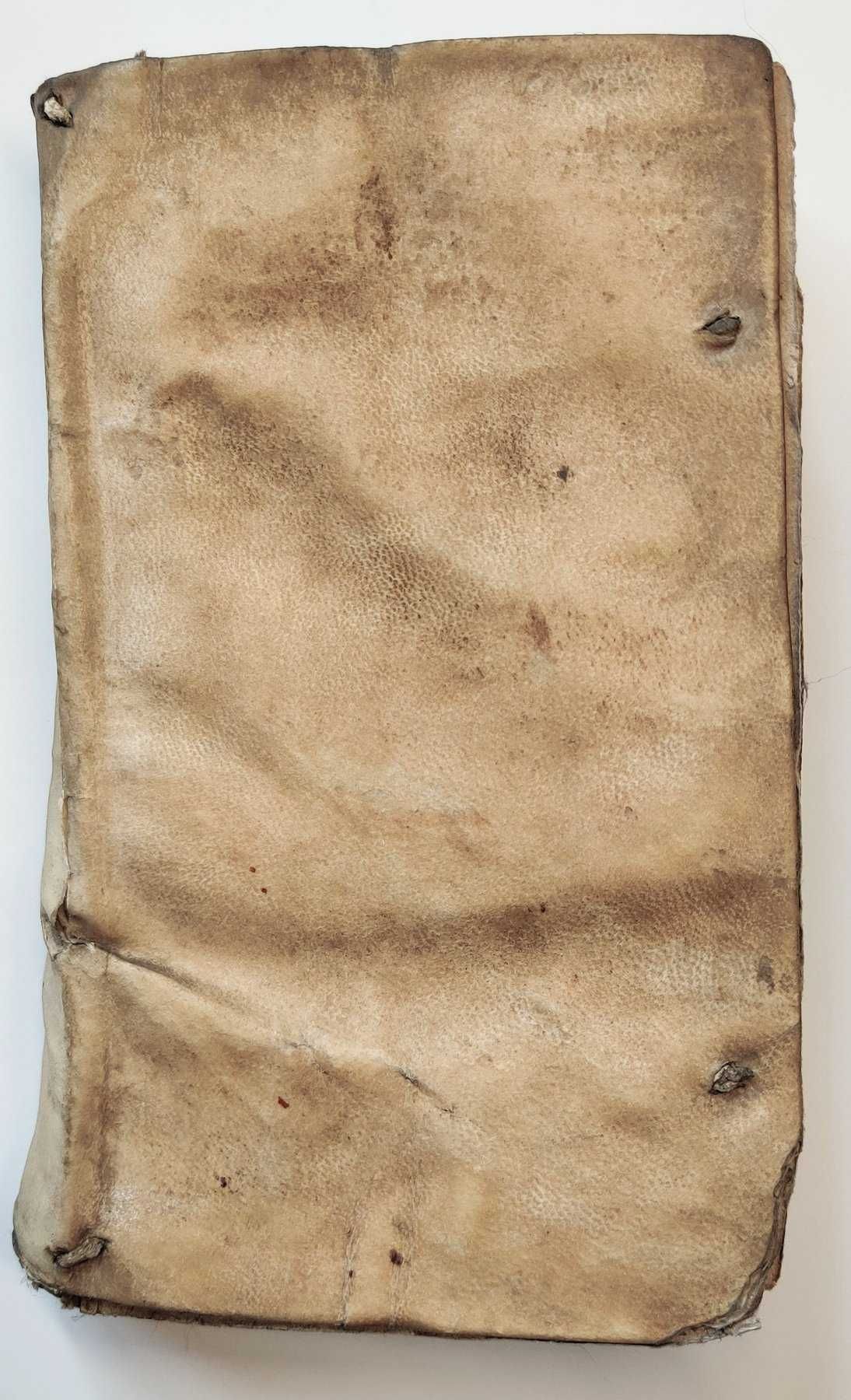 Livro com mais de 400 anos (1616), sobre a figura bíblica de Gideão.
