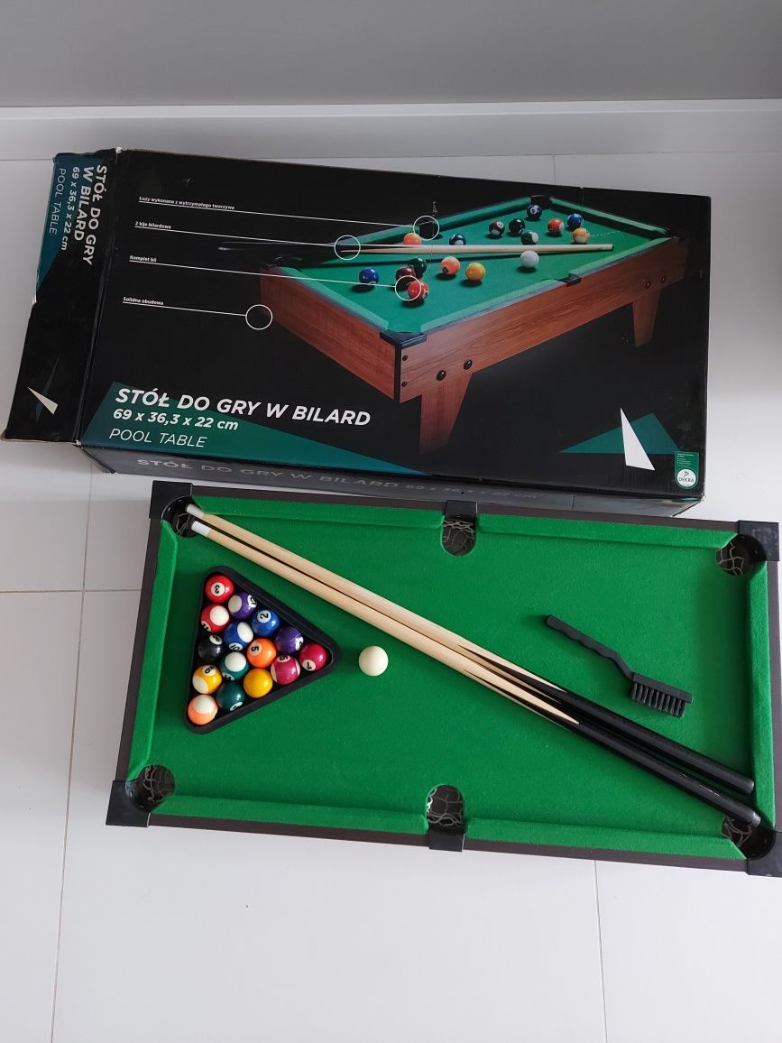 Billard mini stołowy