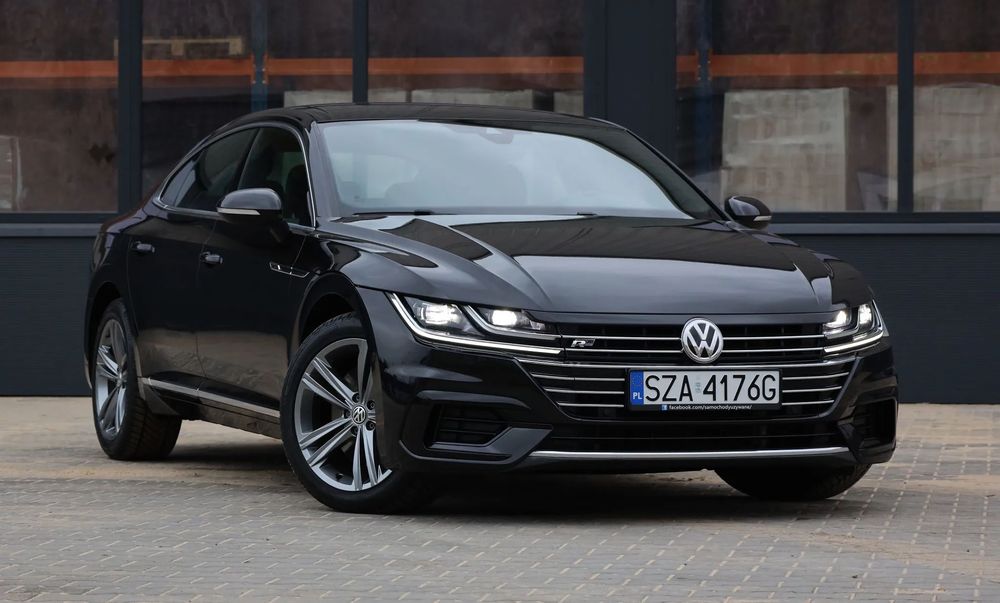 Volkswagen Arteon 2,0 BITDI 240 KM LED BLIS Webasto kamera ACC FVAT23 serwis ASO