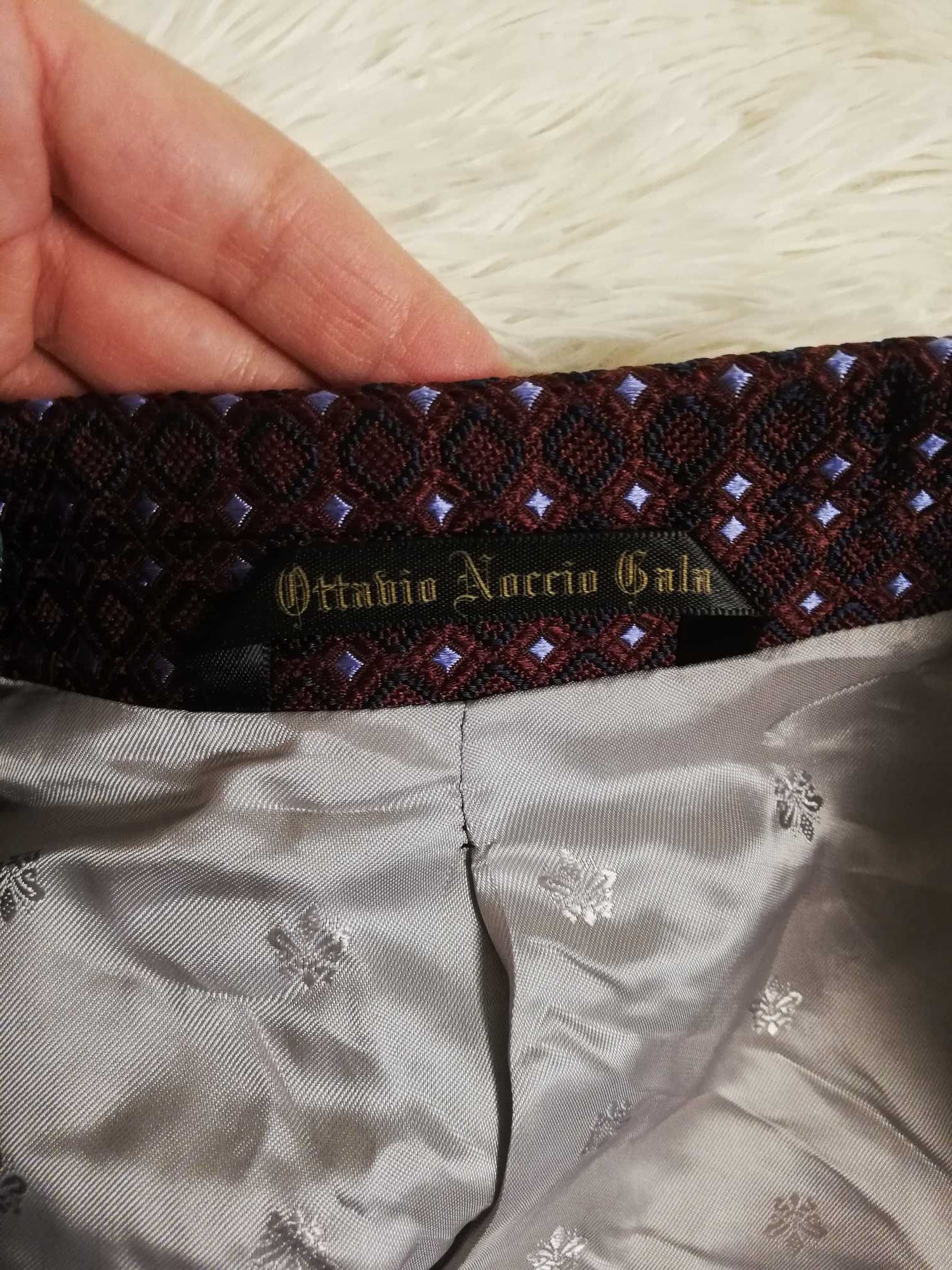 marynarka Ottavio Nuccio Gala 100% jedwab 56 Made in Italy unikat
